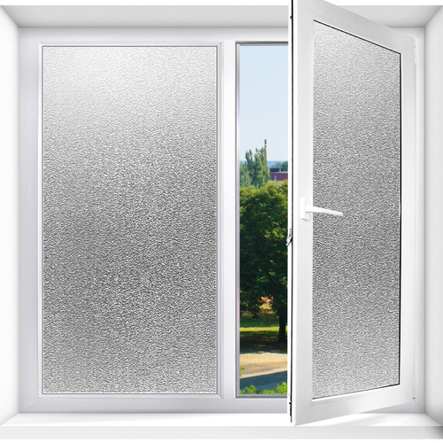 High-quality glue-free electrostatic frosted glass stickers light-transmitting opaque glass stickers bathroom window glass stickers