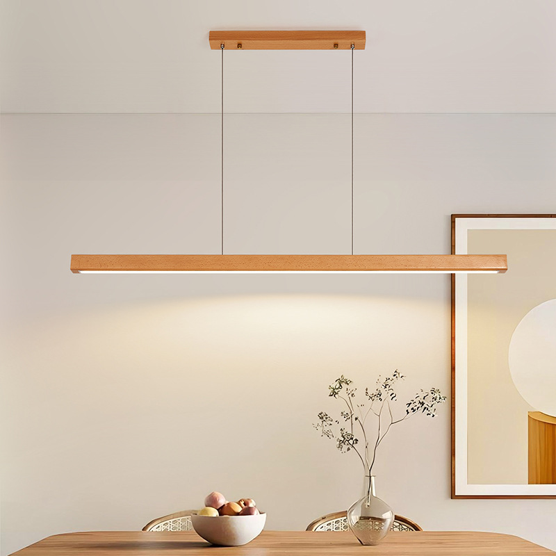 Luz de comedor nueva lámpara de mesa china color nuez retro recepción bar lámparas de estilo antiguo 335L