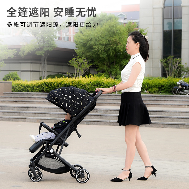 New Baby Doll Car Pocket Car High Landscape Stroller Portable Travel Can Sit and Lie down Infant Stroller