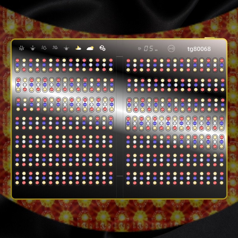 升级版折叠屏大排灯美容仪LED折叠款大排灯源头工厂ODM定制|ru