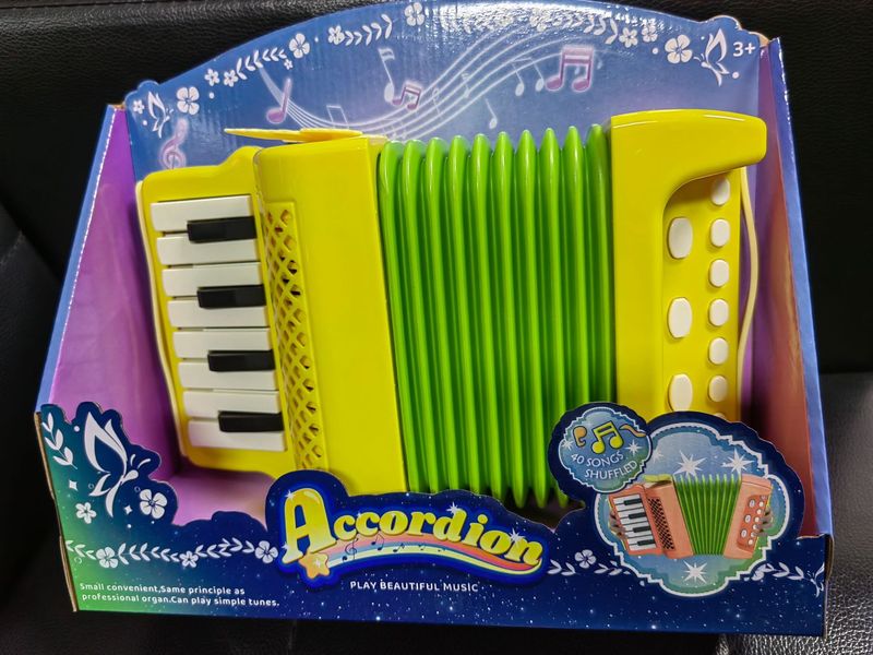 子供の大きいサイズの電子のアコーディオンの赤ちゃんの啓蒙は楽器のおもちゃの赤ちゃんの音楽の啓蒙の越境のおもちゃを演奏します。|undefined