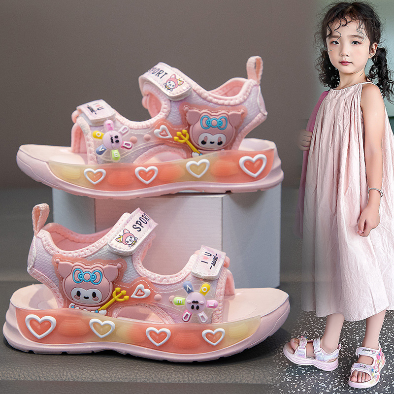 Children's summer cartoon beach footwear