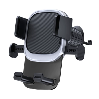 Air Conditioning Vent Navigation Phone Holder Car Dashboard Universal Center Console Phone Holder (Car phone holder) - silver-air-outlet-car-phone-holder