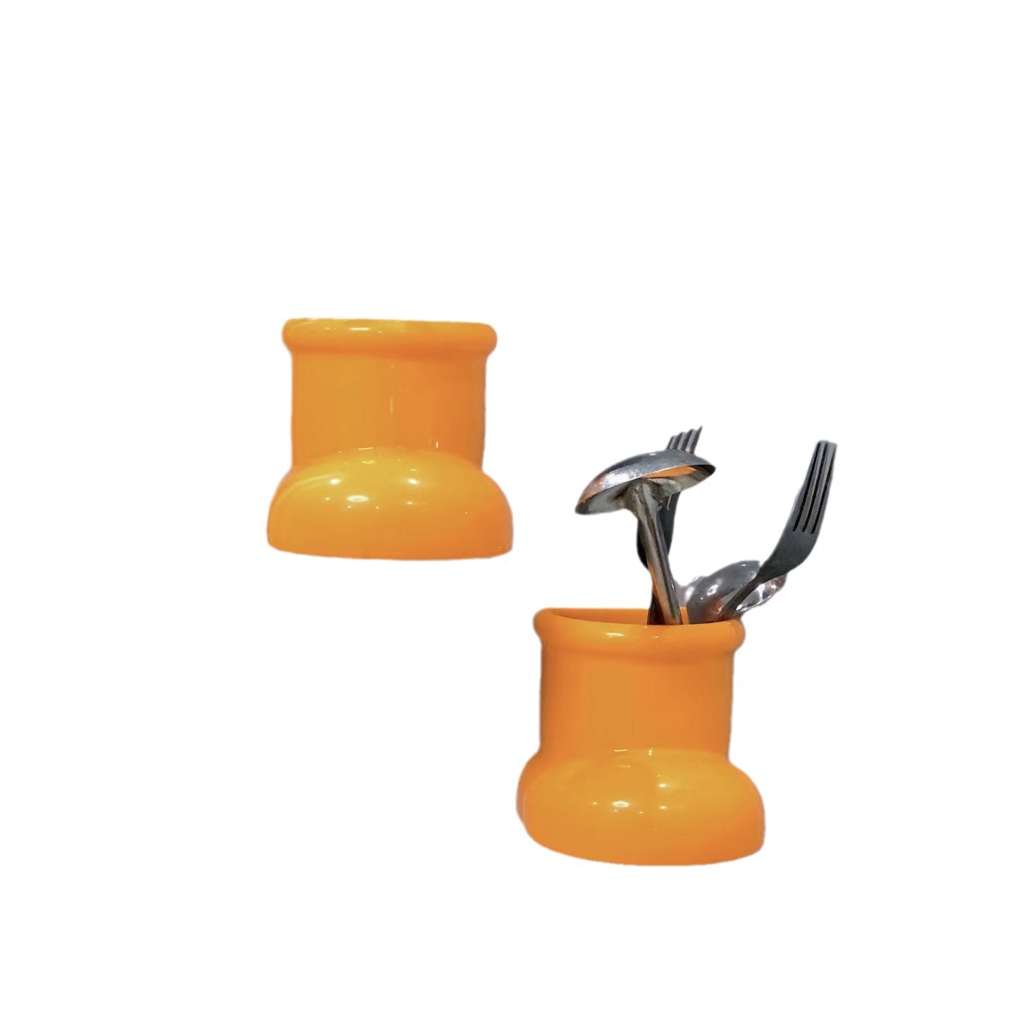 Botas creativas Caja de almacenamiento de succión magnética Estante de pegatina de refrigerador Caja de almacenamiento multifuncional Cocina doméstica Soporte de palillos de pared image 6