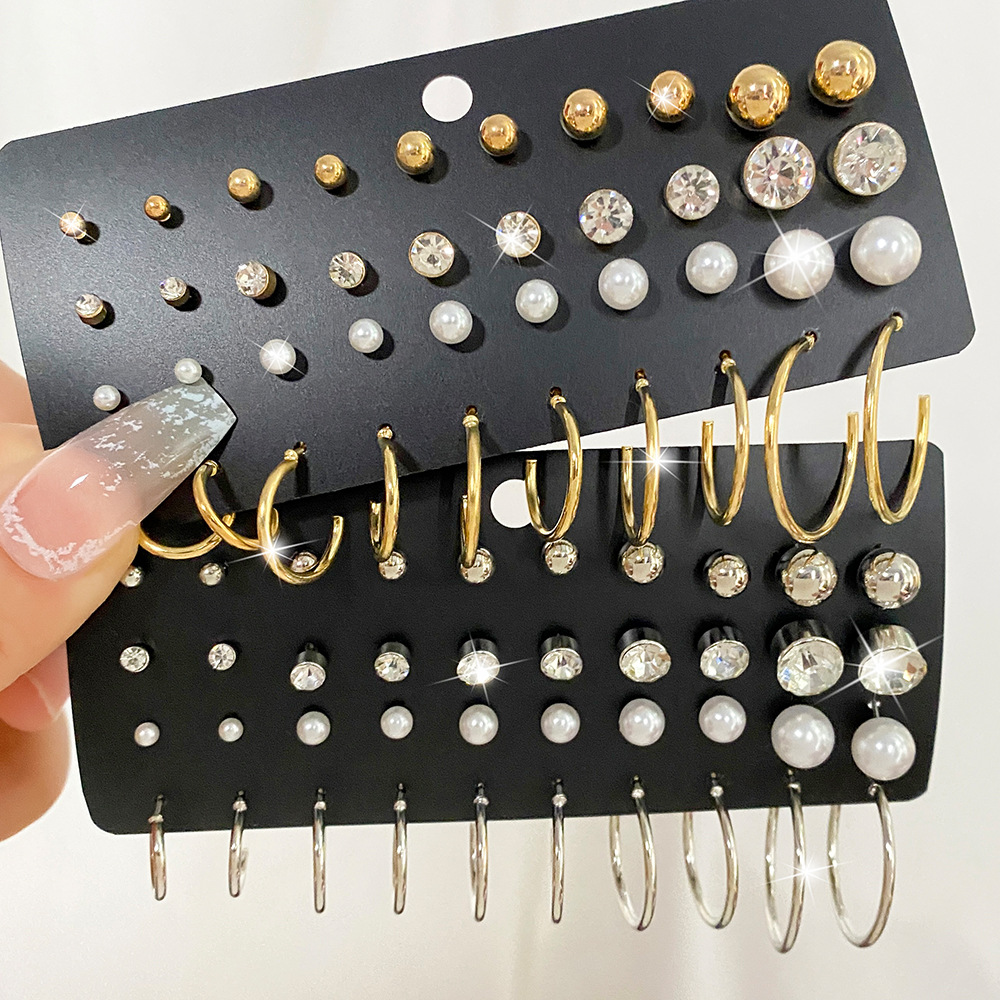 Simple Style Geometric Alloy Plating Womenu0027S Earrings