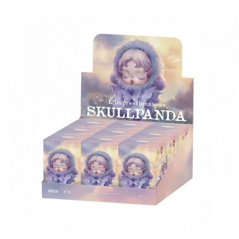 SKULLPANDA光织园系列SP搪胶POPMART泡泡玛特毛绒公仔挂件盲盒|undefined