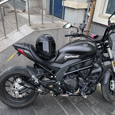 Motorcycle exhaust pipe, Devil 502C Modified Exhaust