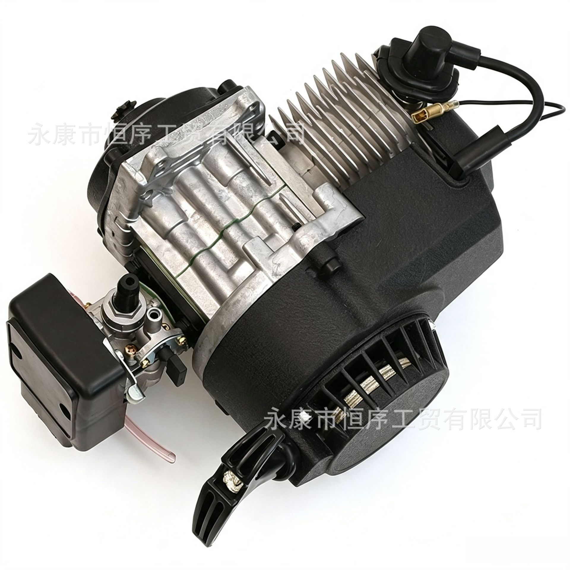 Mini Motorcycle Accessories 49Cc Small Sports Car Small Off-Road Motorcycle Hand-Pull Start Two-Stroke Gasoline Engine