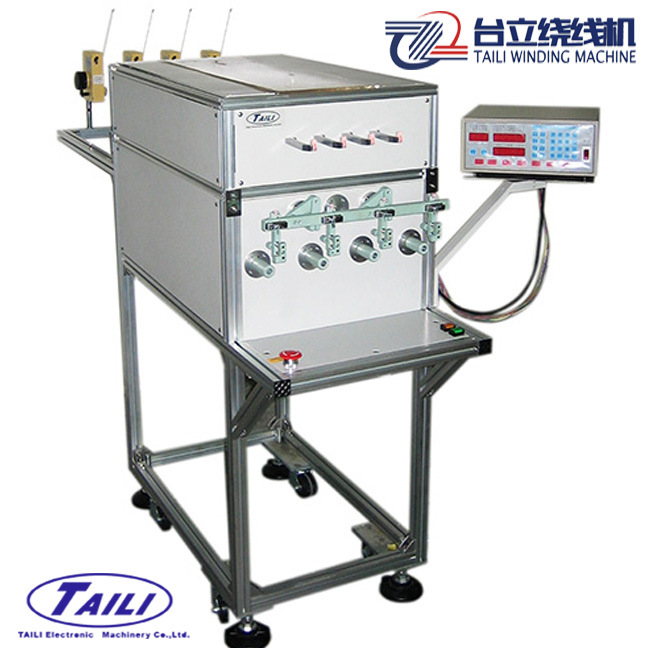 四轴高速绞线机, 多轴自动绞线绕线机，监控云台电机变压器线圈