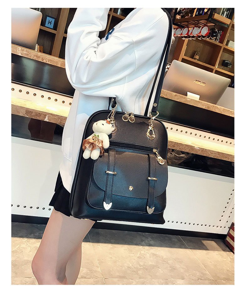 New style backpacks for women, fresh and cute student fashion and casual Korean-style women's bags, cross-border one-piece shipping worldwide undefined