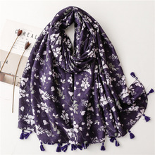 防晒沙滩巾海边丝巾百搭超大款旅游拍照夏季披肩两用纱巾女空调房