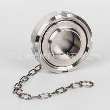 衛生級悶板，帶鏈條活結悶蓋，帶鏈條活結悶板 304不銹鋼快裝堵片