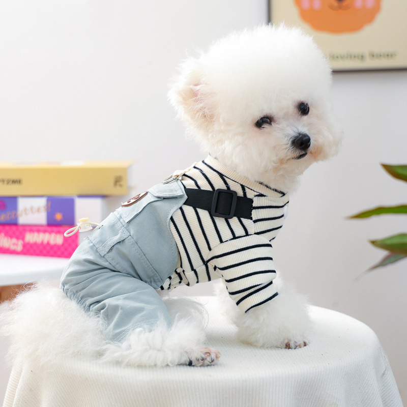 宠物圈狗狗猫猫服装服饰批发源头工厂直供秋冬款夏日工装背带裤|undefined