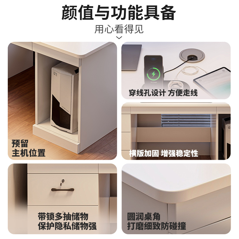 Escritorio de computadora escritorio dormitorio escritorio de oficina doméstico con cajón escritorio de oficina escritorio de escritorio simple escritorio moderno