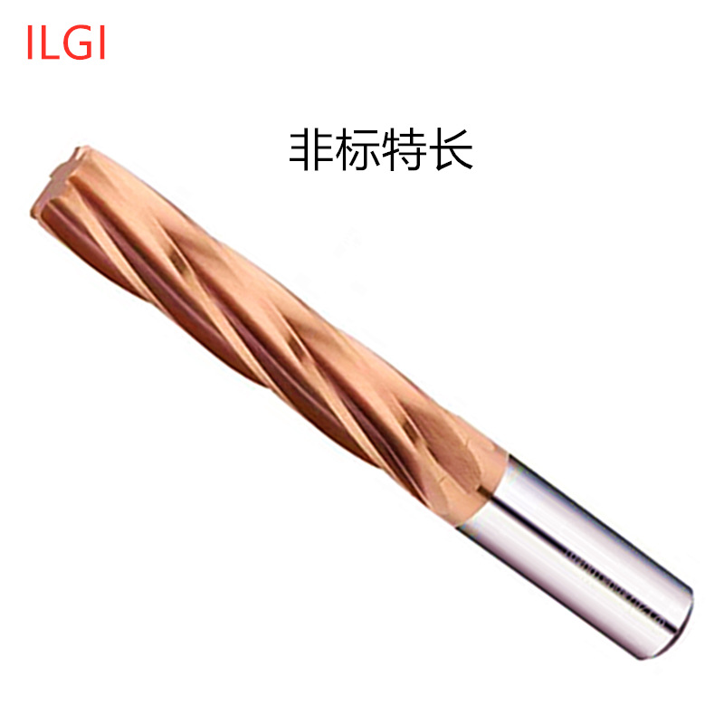 蓝格M8X100L/M10X150L非标特长超硬批发销售 钨钢螺旋铰刀