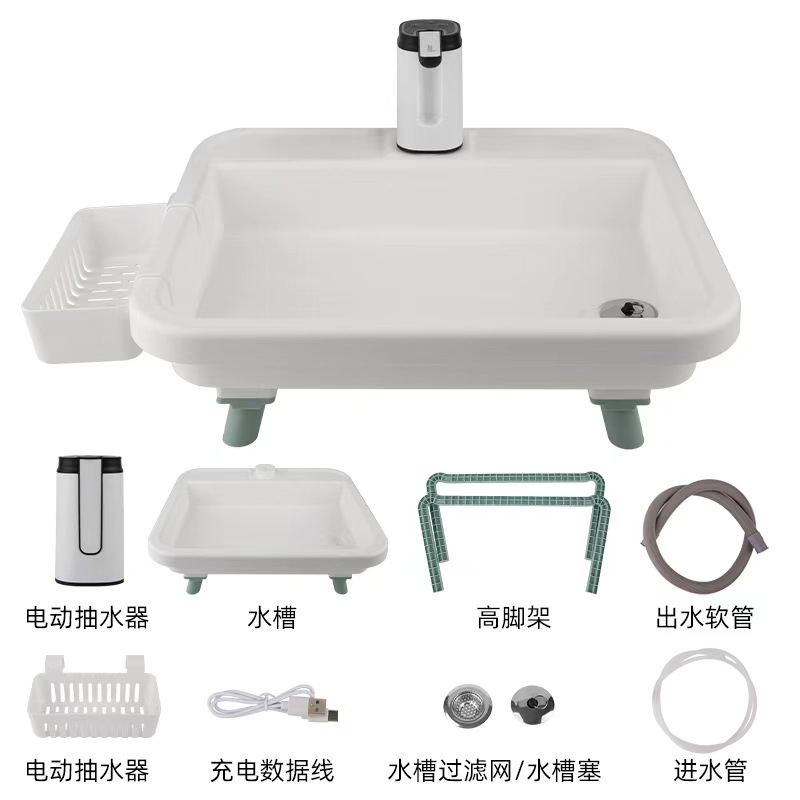 Productos al aire libre transfronterizos lavabo acampamiento lavabo equipo de campo lavabo portátil lavabo jardín lavabo móvil