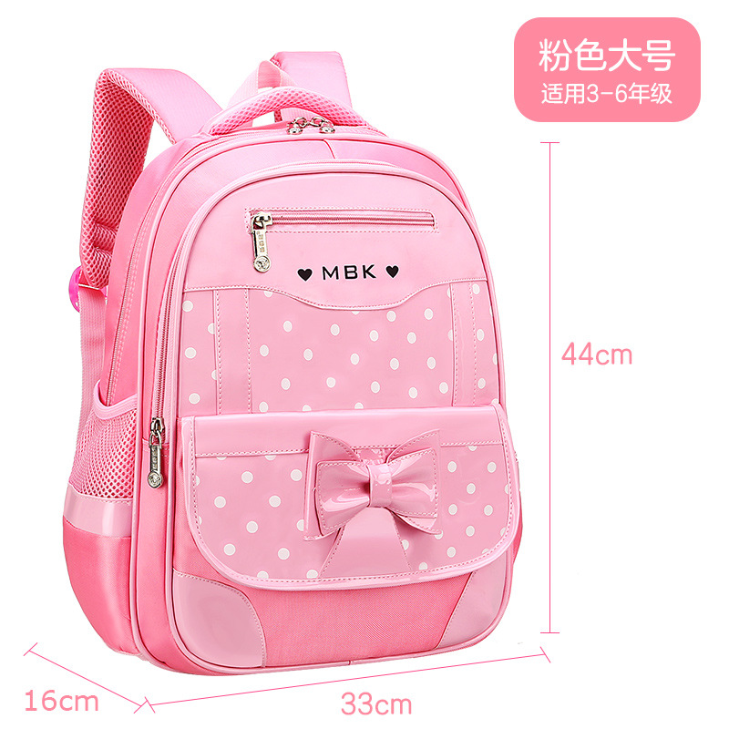 Mochila coreana para estudiantes de primaria de onda 1 - 3 - 5 - 6 grados varilla de tracción para niños 6 - 9 - 12 años mochila de hombro para reducir la carga