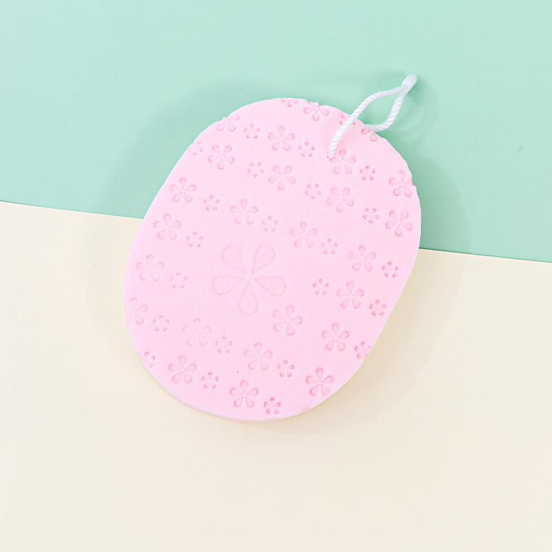 Fábrica a medida 18T lavado de cara lavado color de algodón aleatorio limpieza de maquillaje limpia esponja de PVA