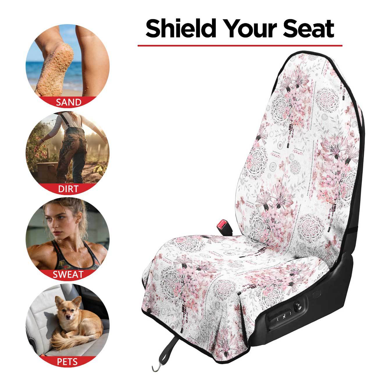 Car seat towel cover, front seat protector, suitable for gym and exercise, universal for all seasons, car use 169
