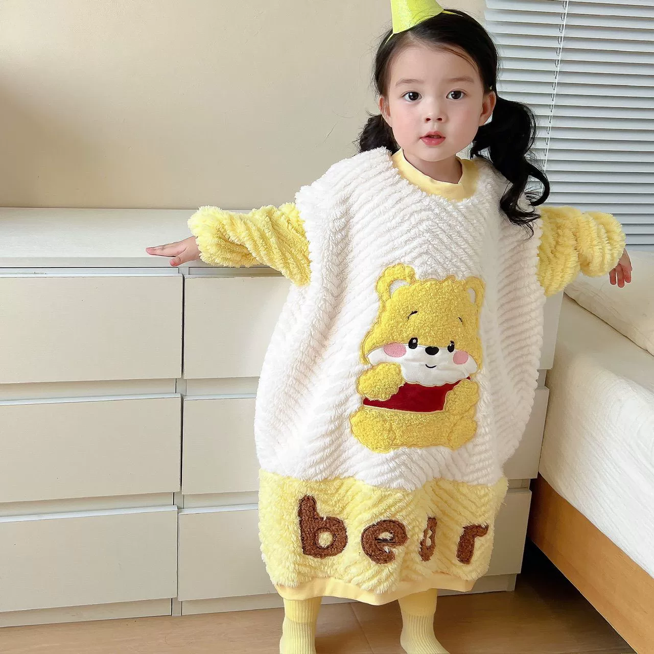 Фланелевый детский спальный мешок для предотвращения ударов зимой мальчик девочка весна и осень детское детское комбинезон пижама коралловый бархат