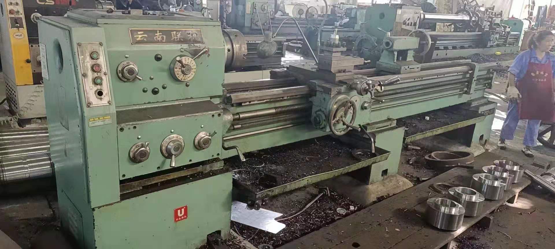 处理二手云南CK6150B卧式车床二手3米卧车二手车床