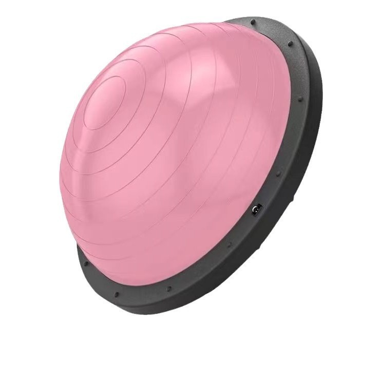 スポーツ半円形バランスボール半球PVCコアトレーニングボスボール脂肪燃焼器具ヨガボール脂肪燃焼トレーニング|undefined