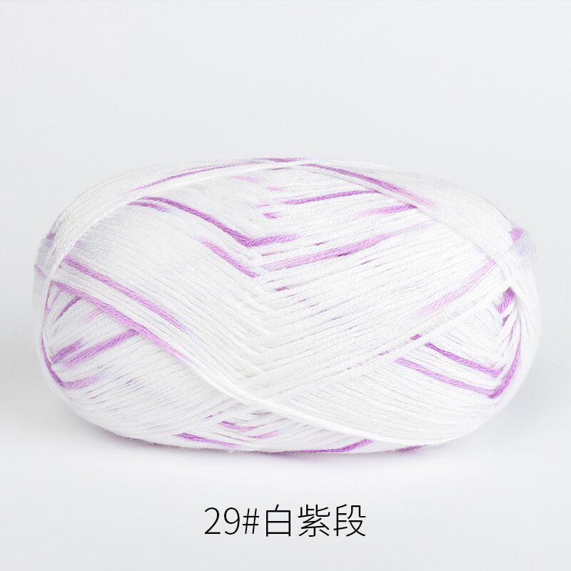 29 흰색과 보라색 섹션*32S*가벼운 추종*6*면 클리어