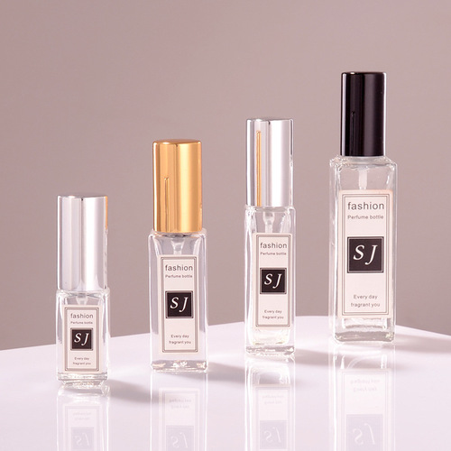 3/5/10/20/30ml small glass spray bottle perfume repackaged empty bottle lotion fine mist transparent portable
