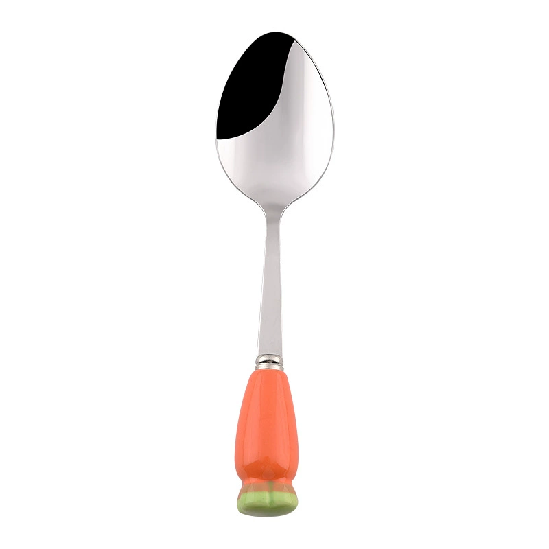 Cute brand ceramic tableware stainless steel for feeding, small set