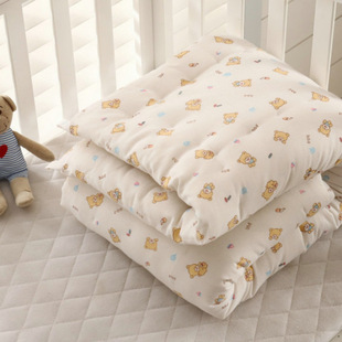 Purely Handmade Kidsren's Cotton Quilt Core Baby Quilt Pad Kindergarten Quilt Nap Quilt Small Thin Quilt