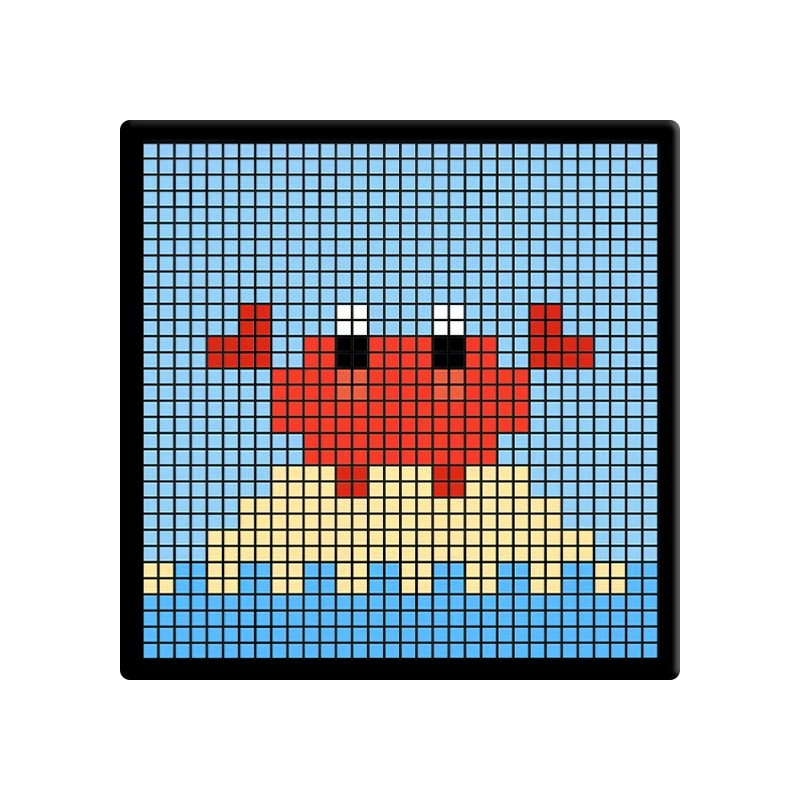 32×32 DIY Pixel Display, Bluetooth LED Photo Frame, Desktop & Wall Ornament