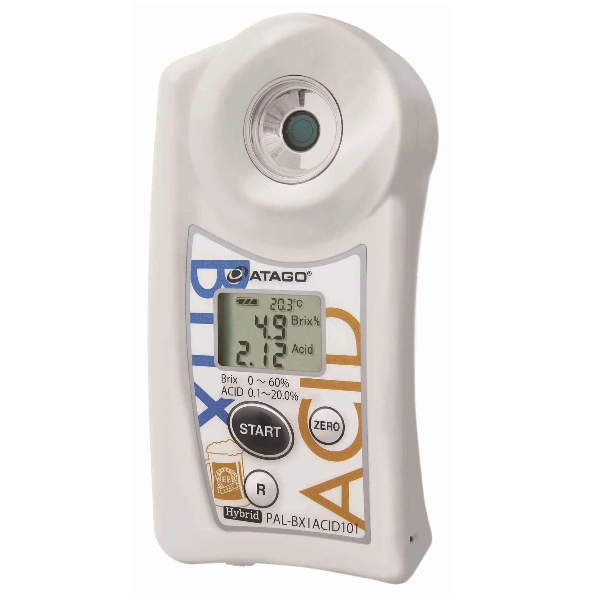 日本ATAGO-活动促销】PAL-BX/ACID101啤酒糖酸一体机/0.0~60.0％