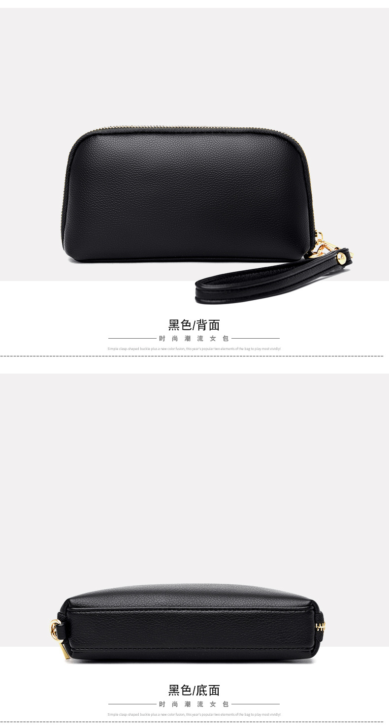 Wholesale Simple Solid Color Clutch Bag Nihaojewelry display picture 5