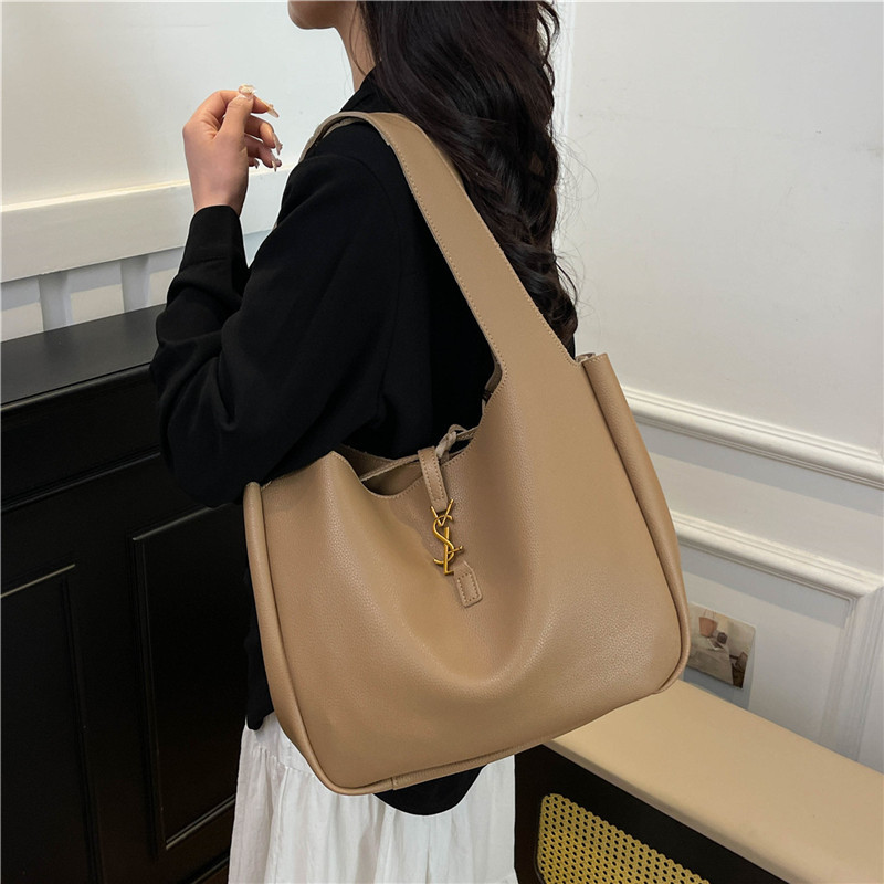 大容量质感手提女包2025新款购物袋hobo腋下包通勤托特包totebags|undefined