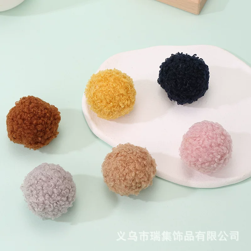 Puffer ball handmade, uniform, accessory with accessories, plush, DIY