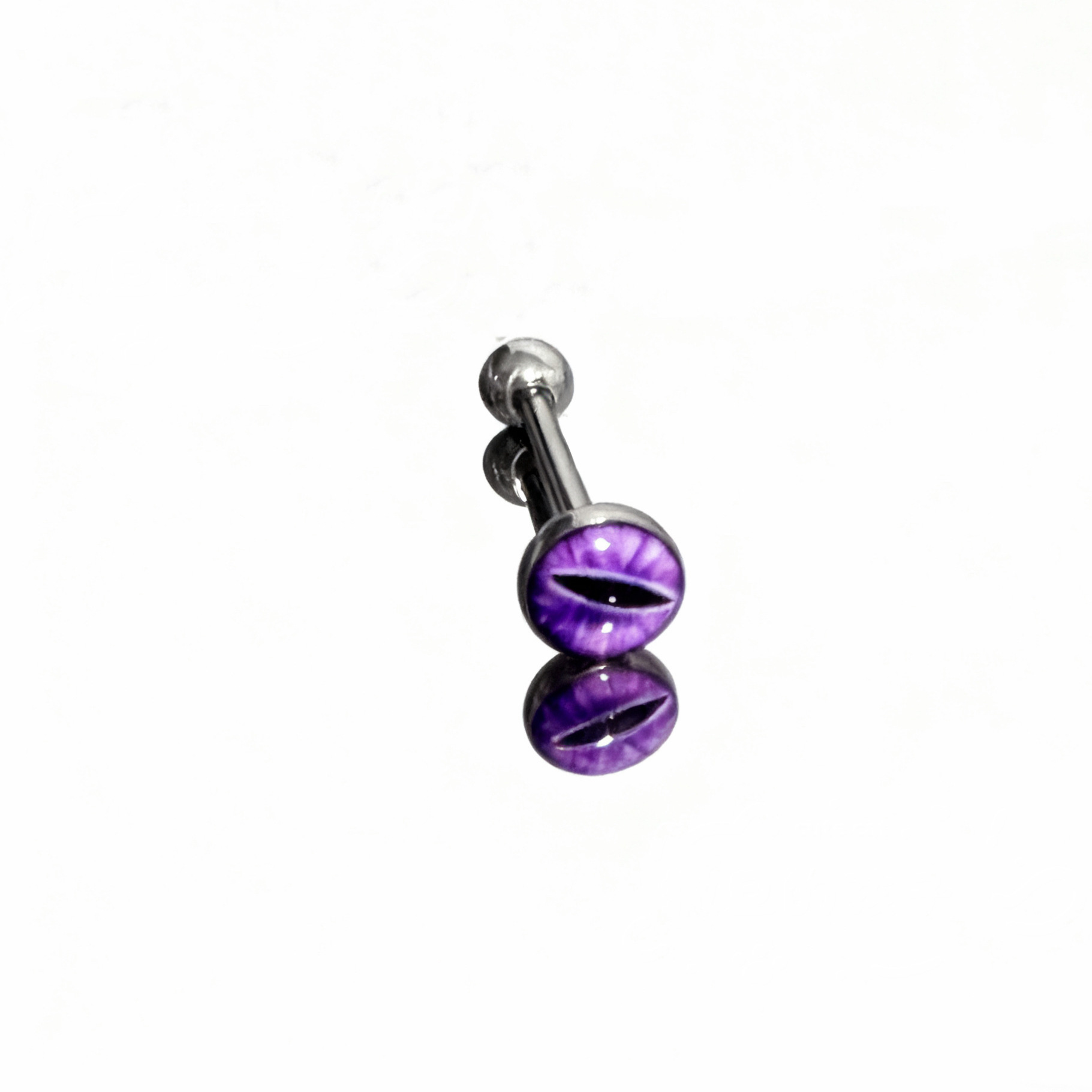 Labret piercing jewelry detail image