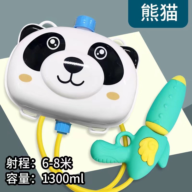 Mochila infantil juguetes de tiro de agua de playa de verano barraca eléctrica de cabello continuo pistola de rociador de agua al por mayor