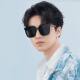 Sunglasses men's GN black three-point sunglasses women's sun-proof large frame men's Korean-style trendy one-piece delivery glasses