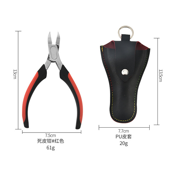 Exfoliating scissors stainless steel for nails