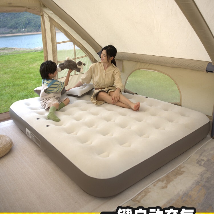 Inflatable Mattress for Floor Sleeping, Automatic New Model Tent, Outdoor Camping Sleeping Pad, Foldable Home Air Mattress Inflatable Mattress for Floor Sleeping, Automatic New Model Tent, Outdoor Camping Sleeping Pad, Foldable Home Air Mattress