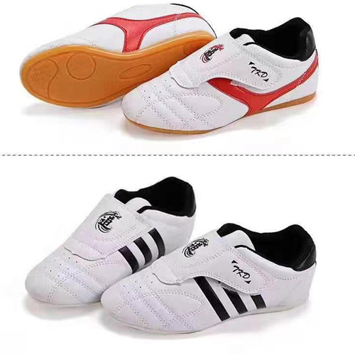 Taekwondo special shoes for children's men and women's Sanda martial arts training shoes, non-slip, ox tendon soles, comfortable breathable, soft soles
