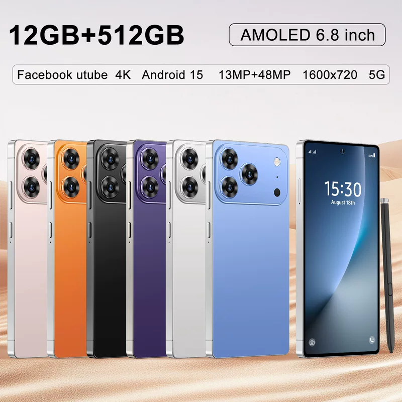 Горячий новейший продукт TK A17 ProMax кросс-border умный Android телефон 12+512GB источник заводская складская поставка