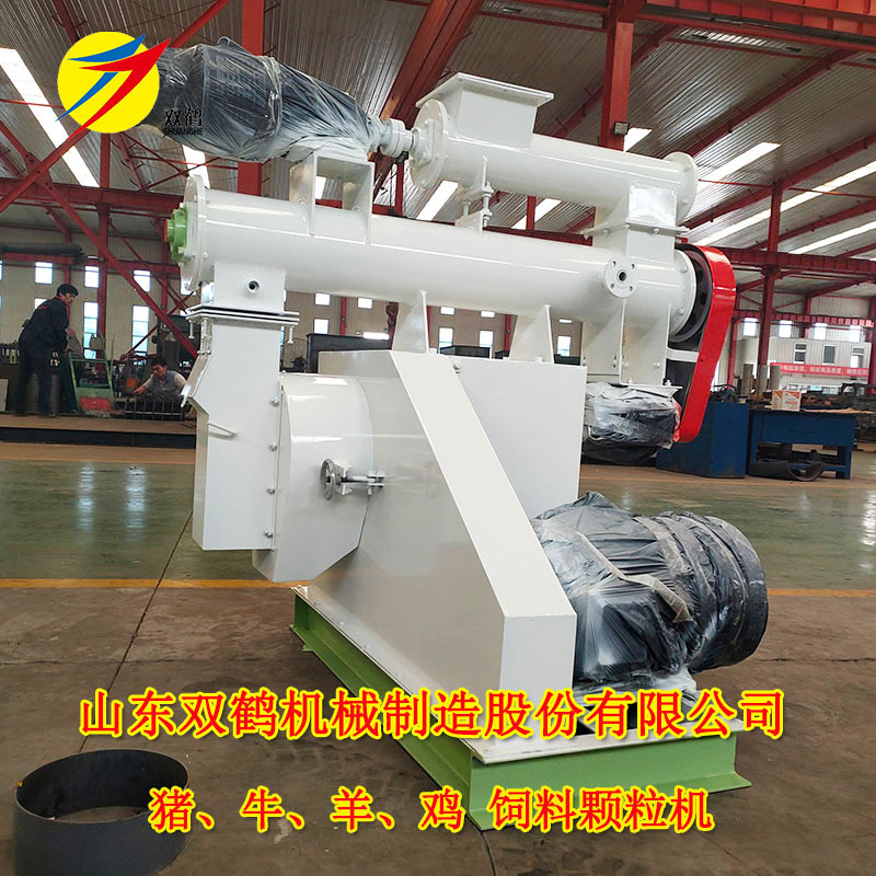 HKJ250型环模颗粒机现货直销 家庭养殖用大型猪饲料颗粒机 牛羊用