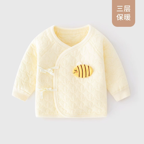 Yellow star grid warm half -back bee
