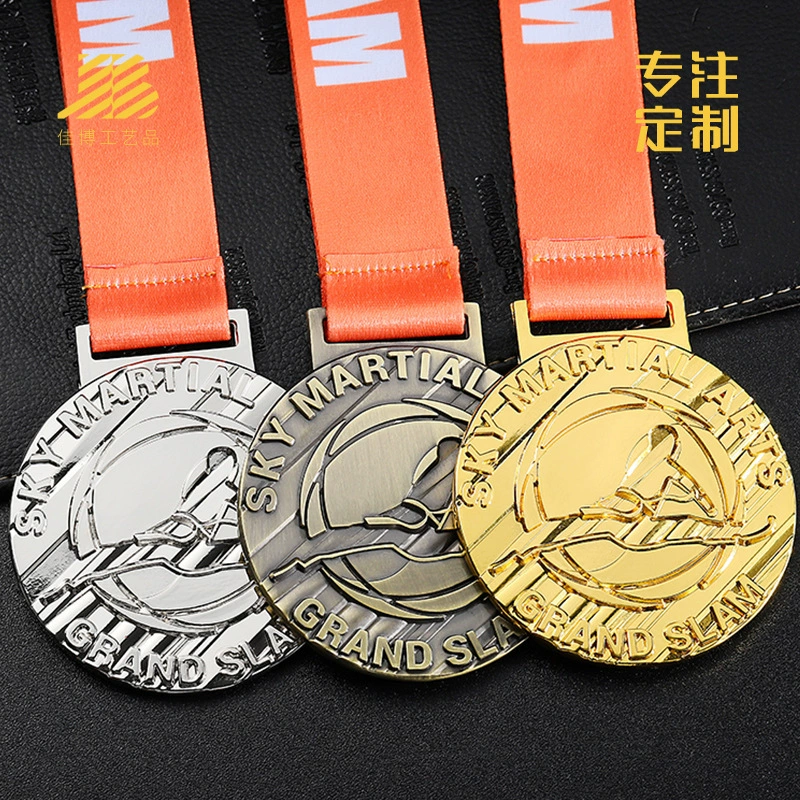 Металлические медали, спортивные игры, металлические памятные медали, детские золотые, серебряные и бронзовые маленькие бирки для марафонского бега.