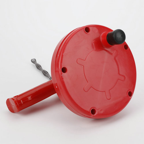 Home sink cleaner, hand-crank pipe cleaner, manual clearing and cleaning tool, drain cleaner