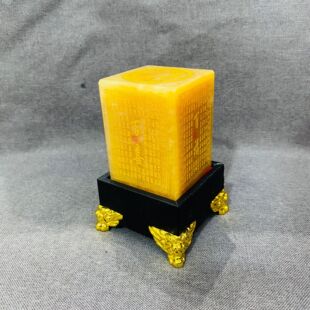 Beige Jade Fu Lu Shou Xi Seal Jade Seal Inscription Engraved Seal Gift Jade Seal Seal Ornaments