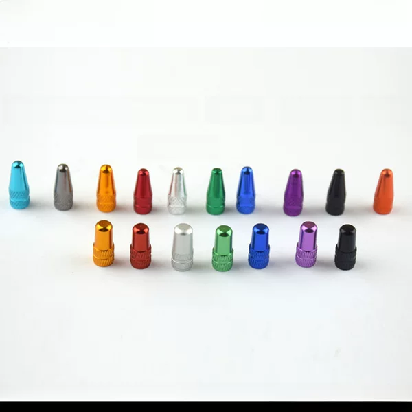 French valve cap CNC bicycle aluminum alloy French valve cap color valve cap valve cover