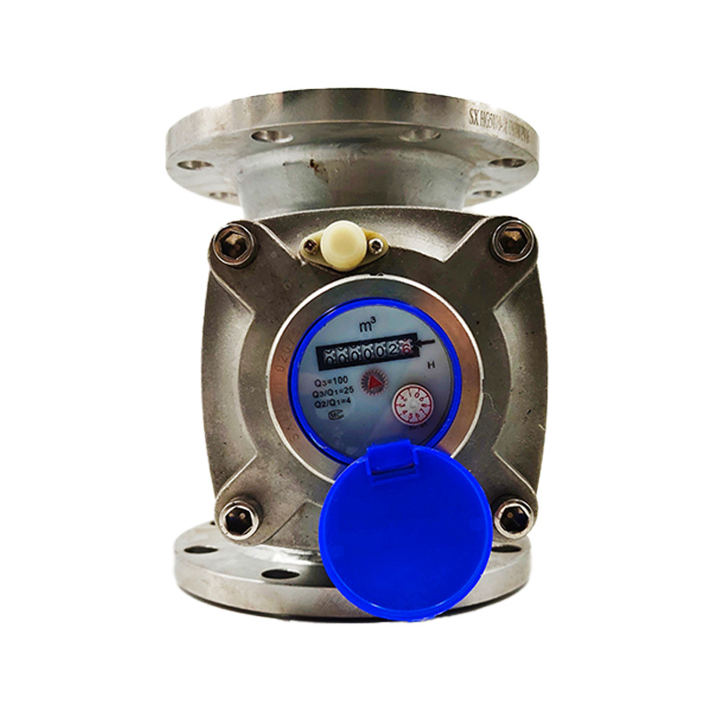 Screw-Type Water Meter Manufacturer Produces Threaded and Connected to Industrial Stainless Steel Large-Diameter Screw-Type Mechanical Water Meter