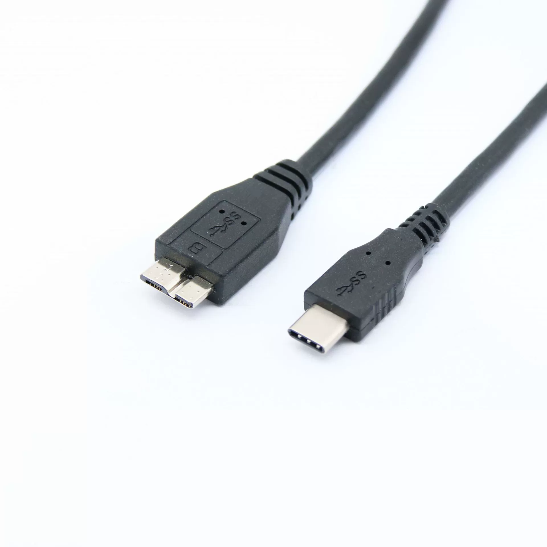 Кабель Type C к Micro USB для мобильного жесткого диска, подходит для компьютерного OTG, кабель на Type-C